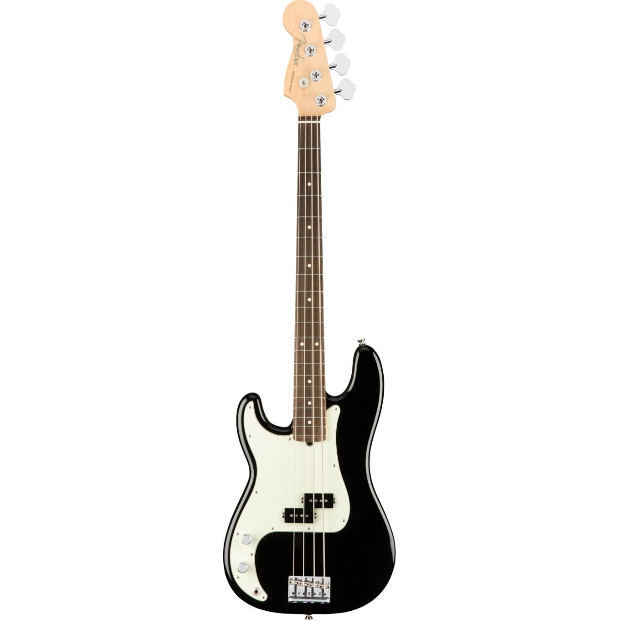 American Pro Precision Bass® Left-Hand, Rosewood Fingerboard, Black