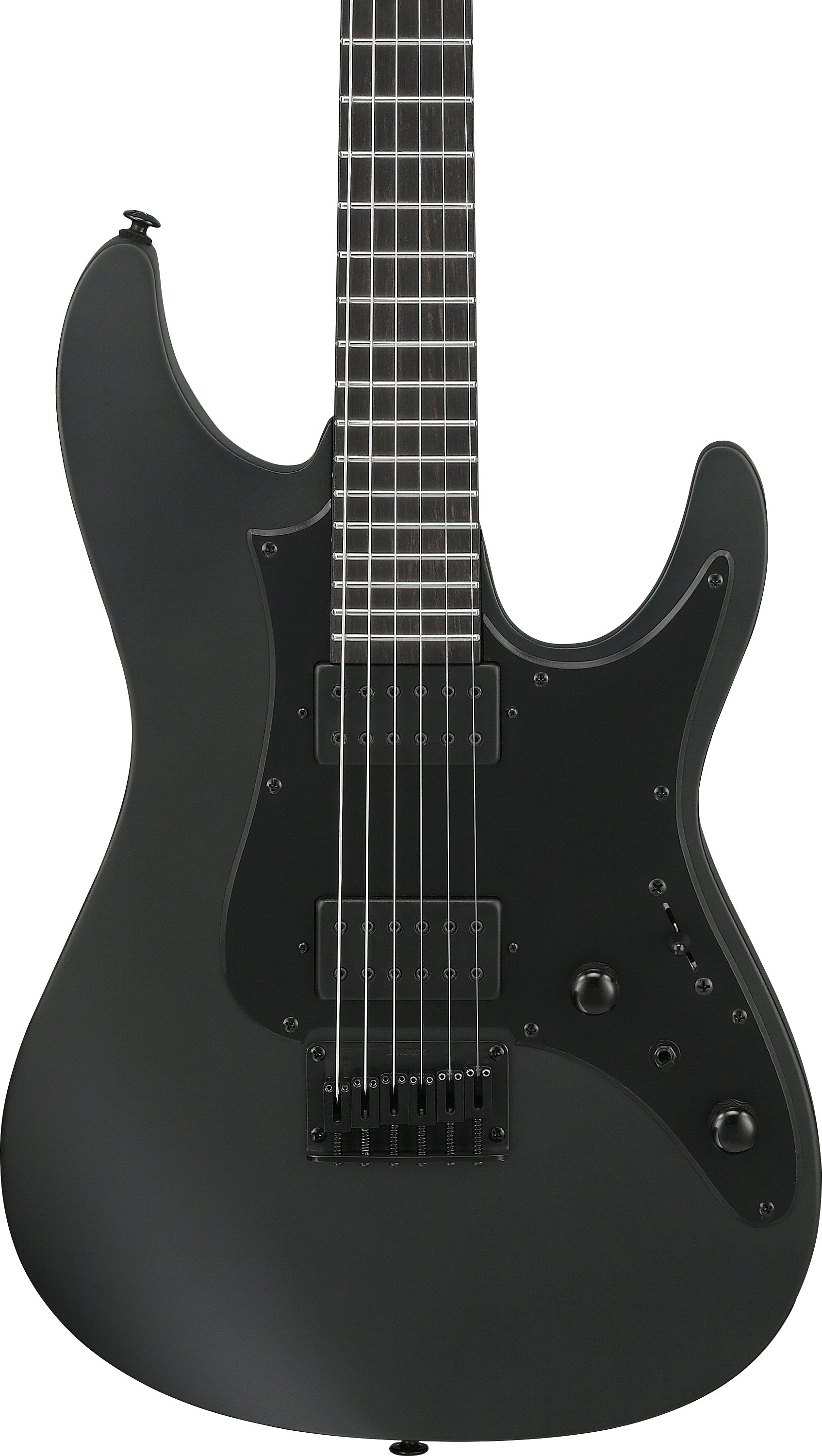 AZ41B1-BKF Iron Label AZ Black Flat E-Gitarre