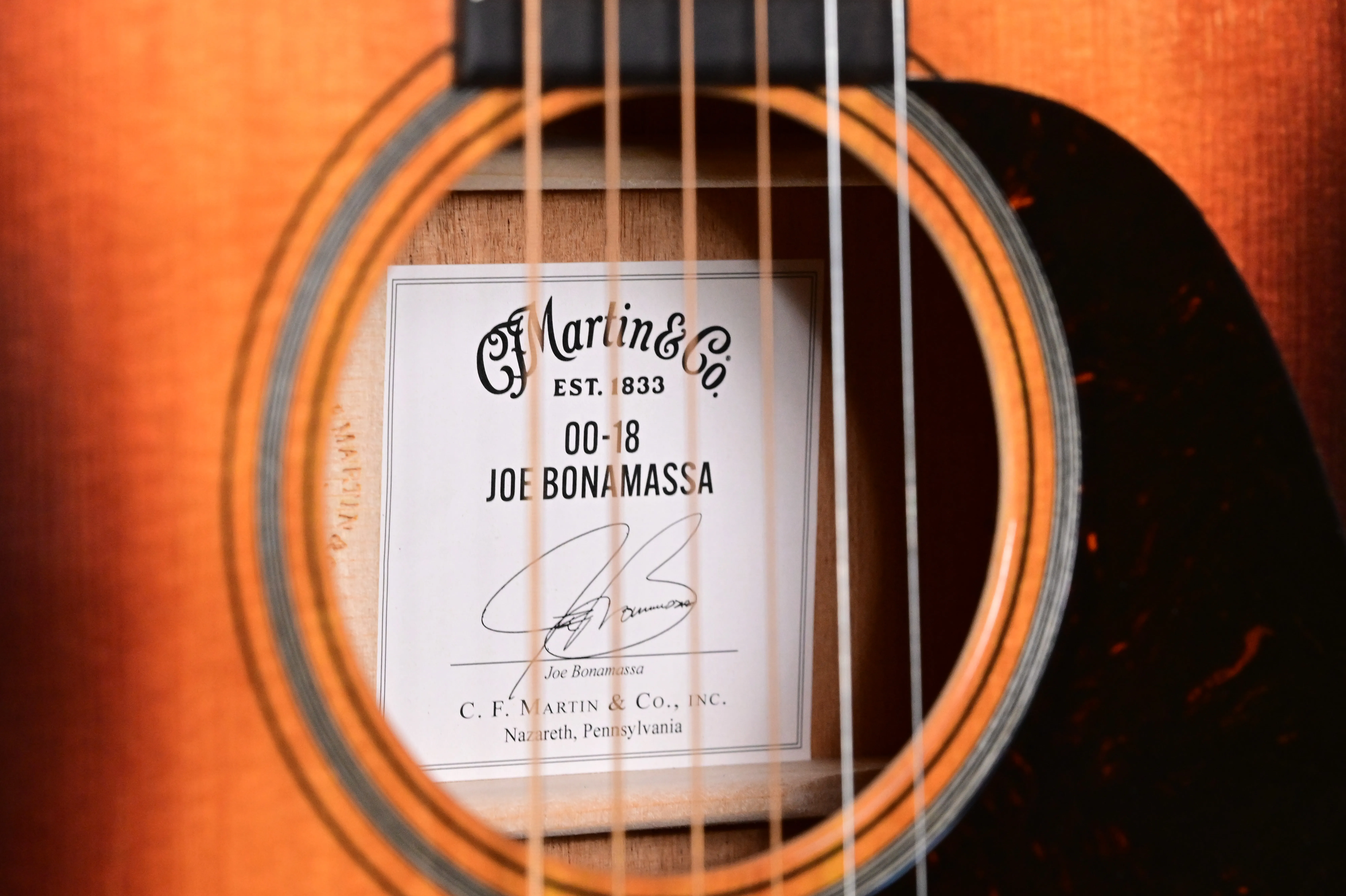 00-18 Joe Bonamassa USA Westerngitarre