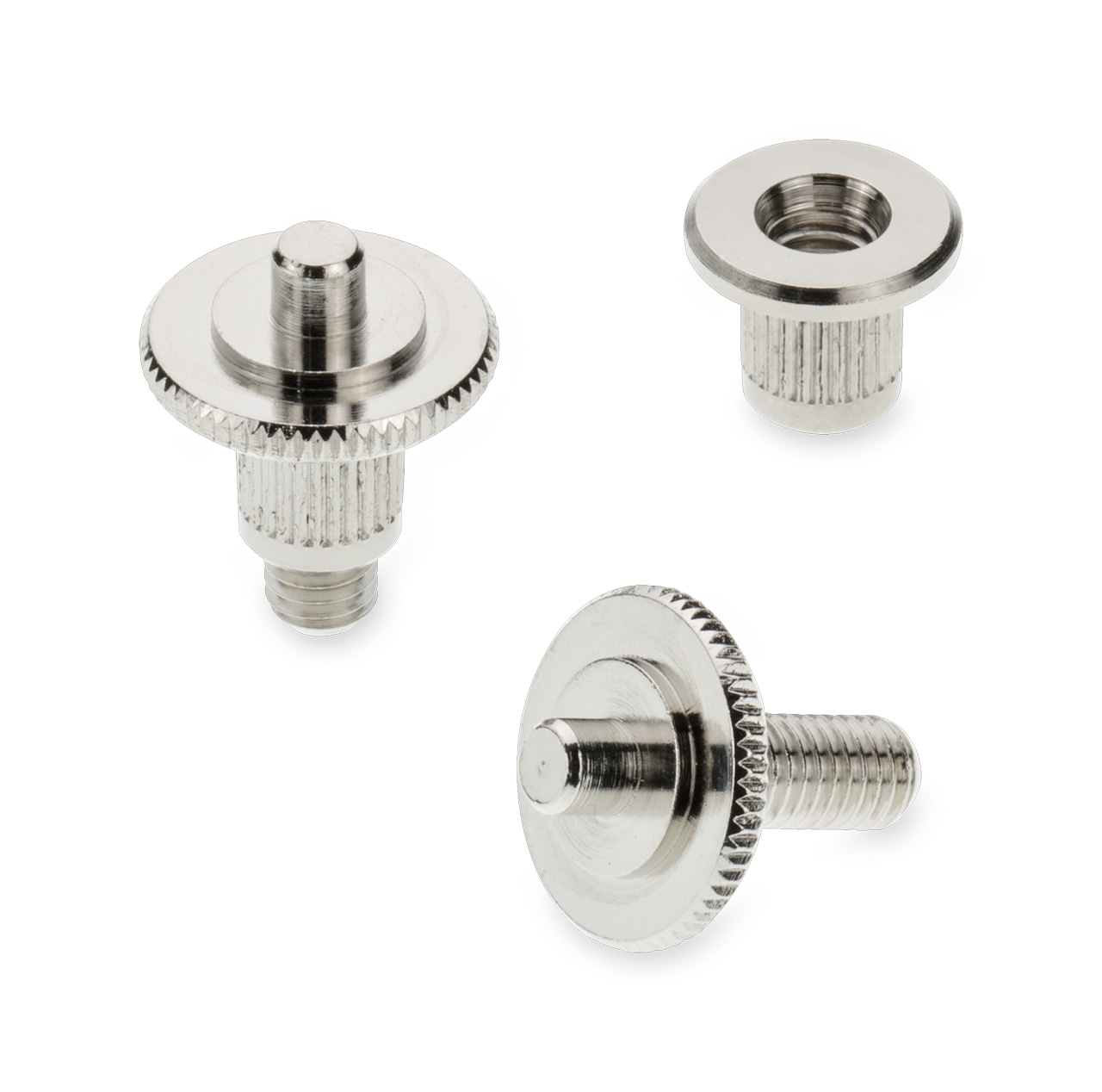 STM Reverse Chrome, STM studs & inserts M5