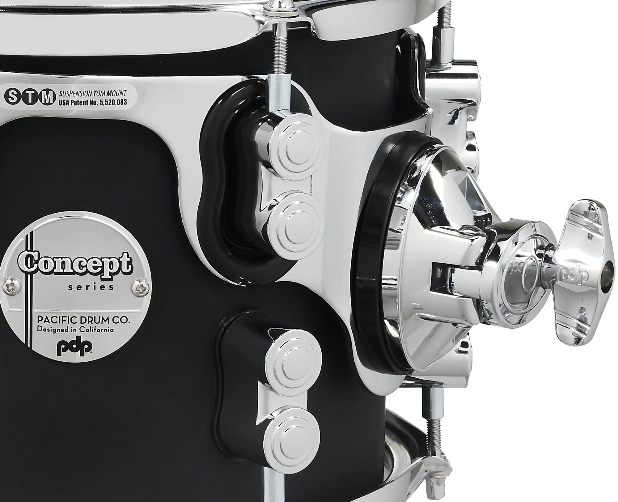  PDP Concept Maple CM5 Shell Set Satin Black