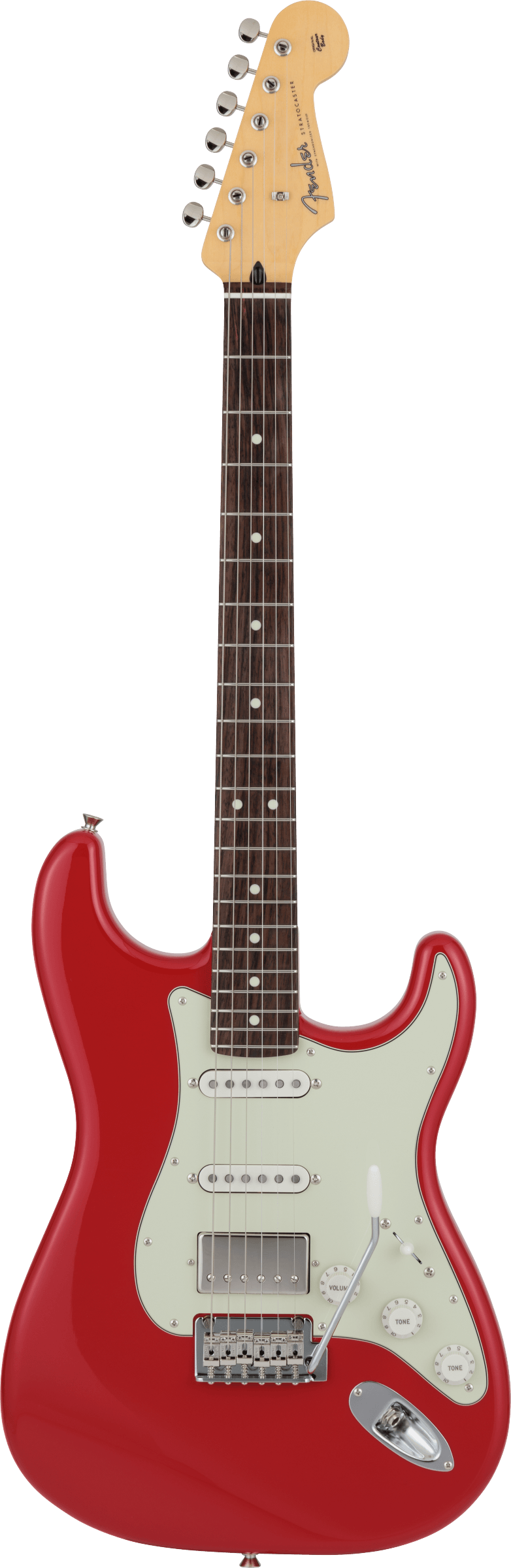 2024 Collection Made in Japan Hybrid II Stratocaster HSS Modena Red