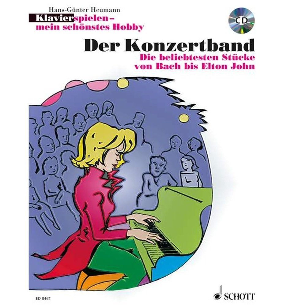 Hans Günter Heumann Konzertband  (Klavierspielen mein schönstes Hobby)