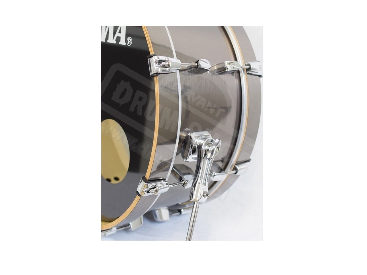 Limited 20"x08" Bass Drum, Brushed Platinum Grey for Dyna Sync 