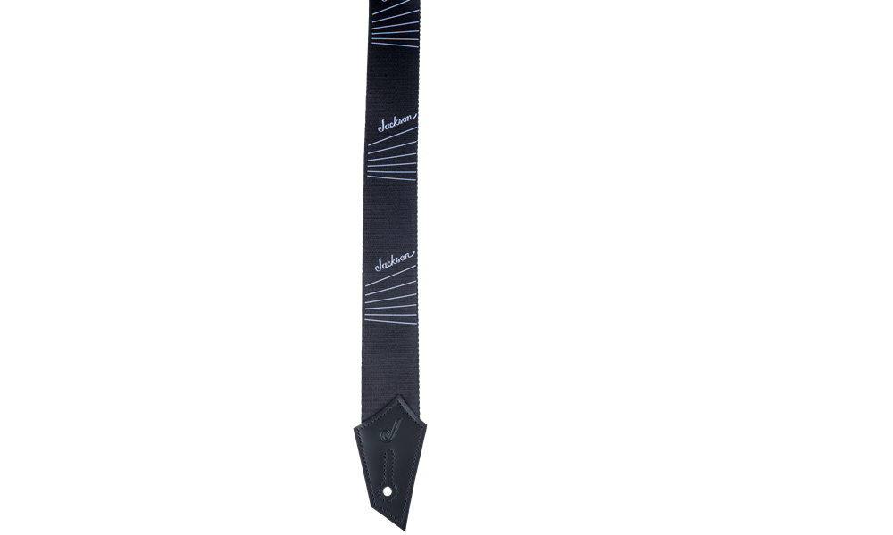 Strap with String Pattern, Black/White 
