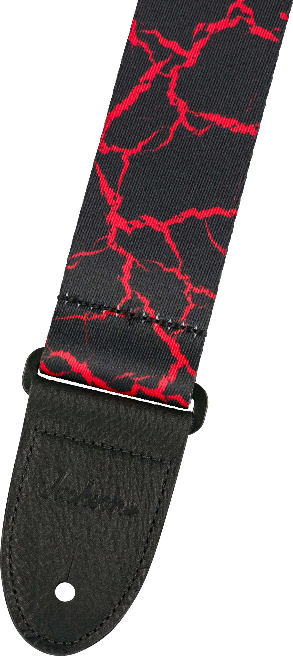 Poly Strap Red Crackle