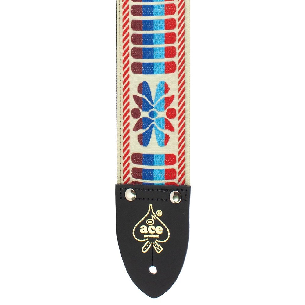 Ace Vintage Reissue Guitar Strap (ACE-8) Big Sky