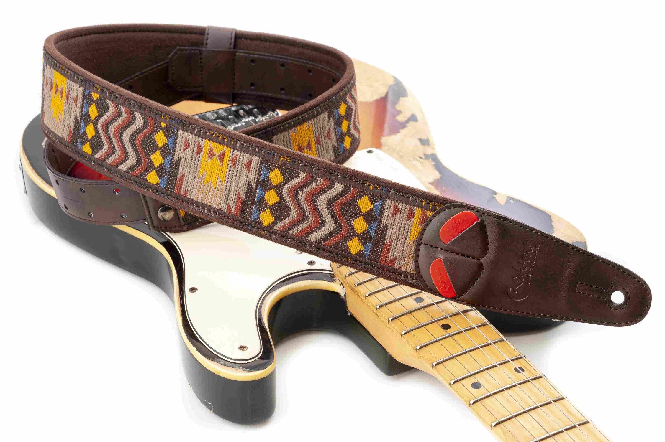 Azteca Brown Gitarrengurt