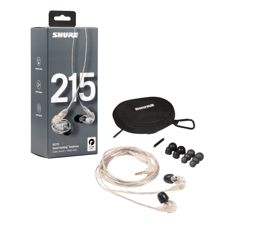 SE215-CL-EFS Earphone Clear