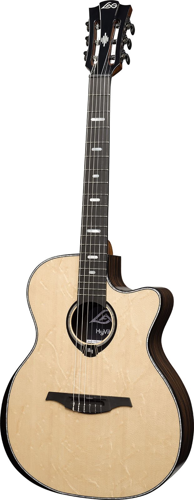 HV50-N-ACE HyVibe Westerngitarre