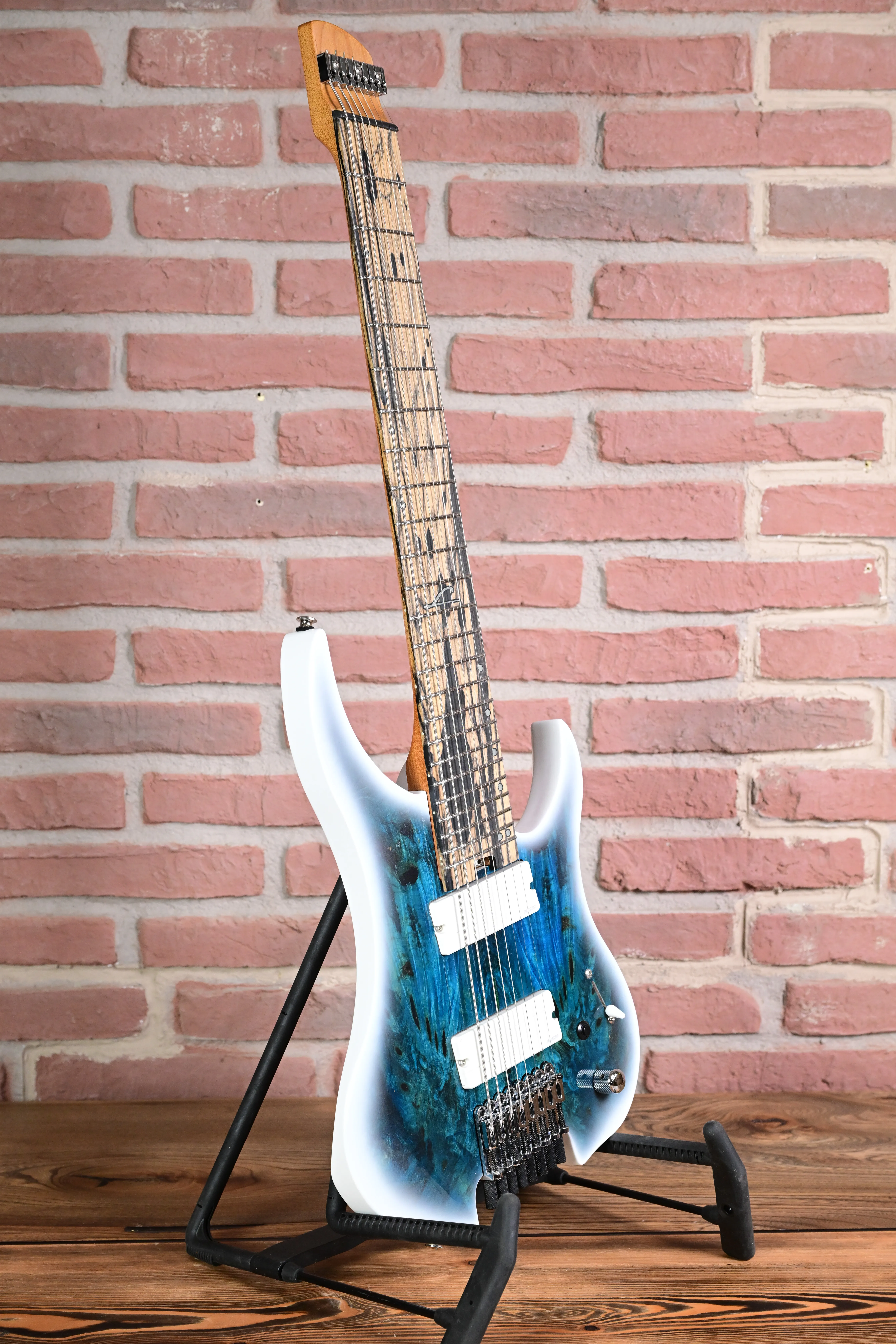 Ghost Overdrive 8-String Multiscale Arctic Burst E-Gitarre