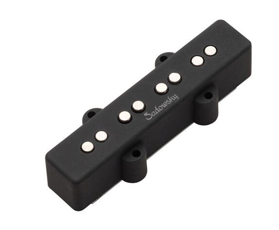 SAC PU J4 N NC J-Style Bass Pickup (Alnico V / Alnico III), Noise-Cancelling, Split Coil, 4-String -