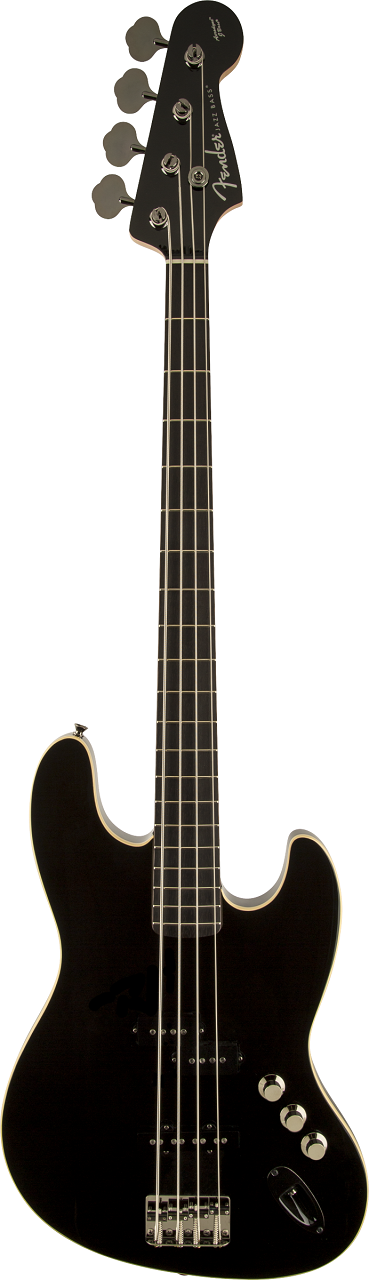 Aerodyne Jazz Bass BK in Black