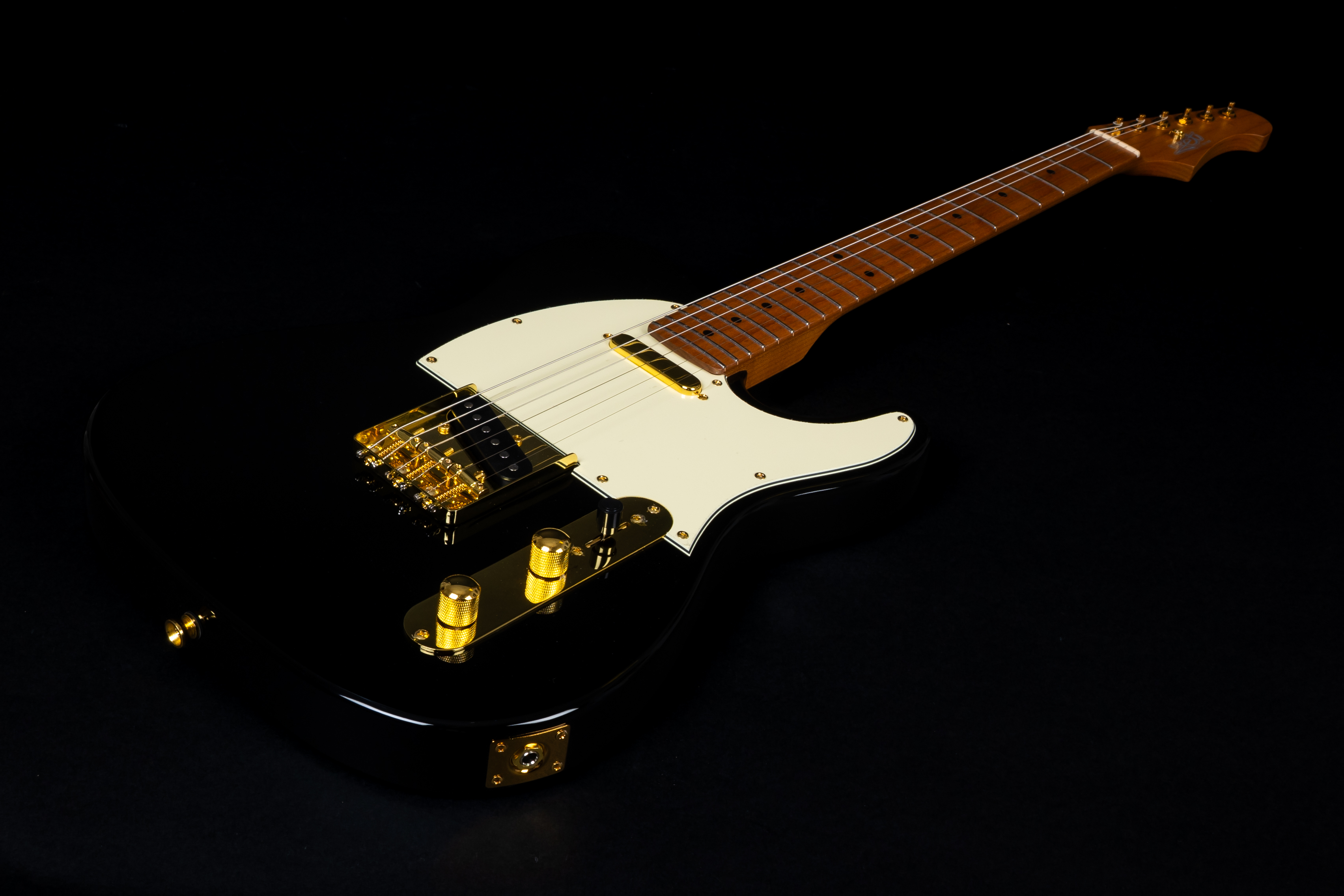JT-300 BK G Black Gold E-Gitarre