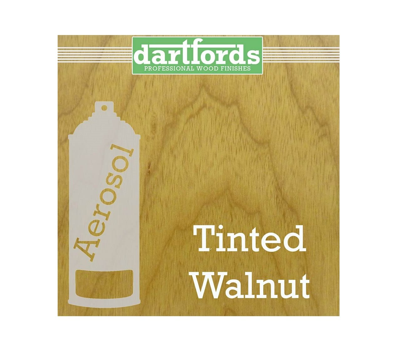 Nitrocelluloselack Getönter Nussbaum - 400ml Aerosol