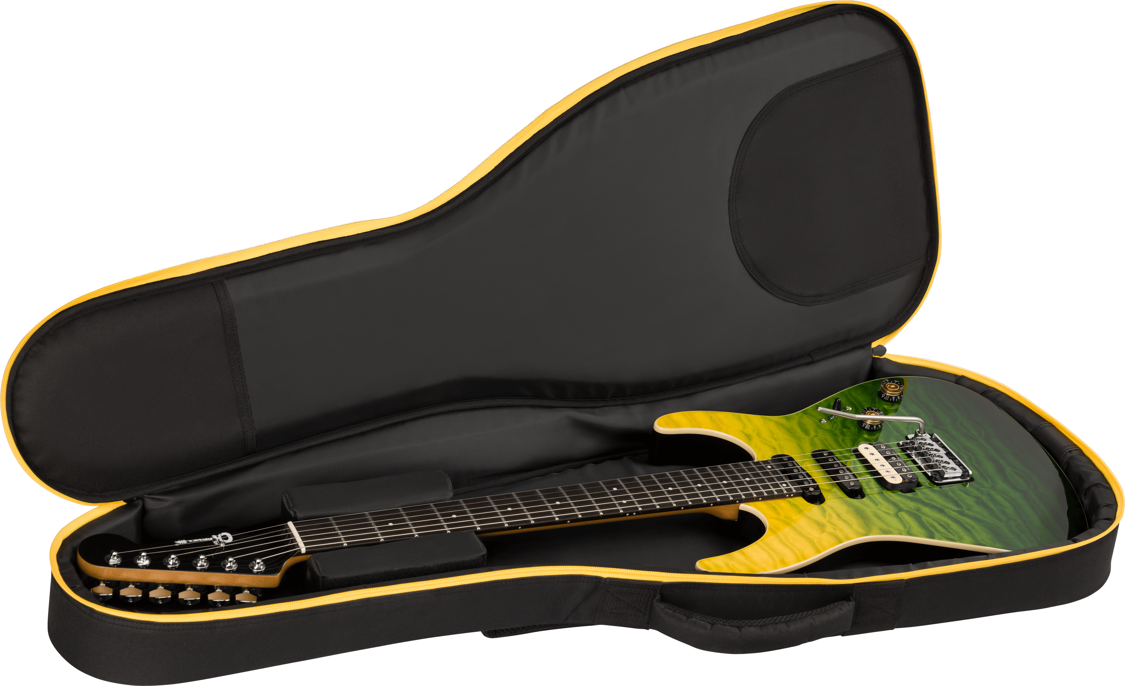 Pro-Mod Plus Dinky DK24 HSS 2PT EB QM Zombie Fade 