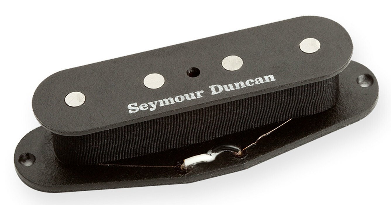 SCPB-2 - Hot Single Coil P-Bass Pickup, Flat - Black