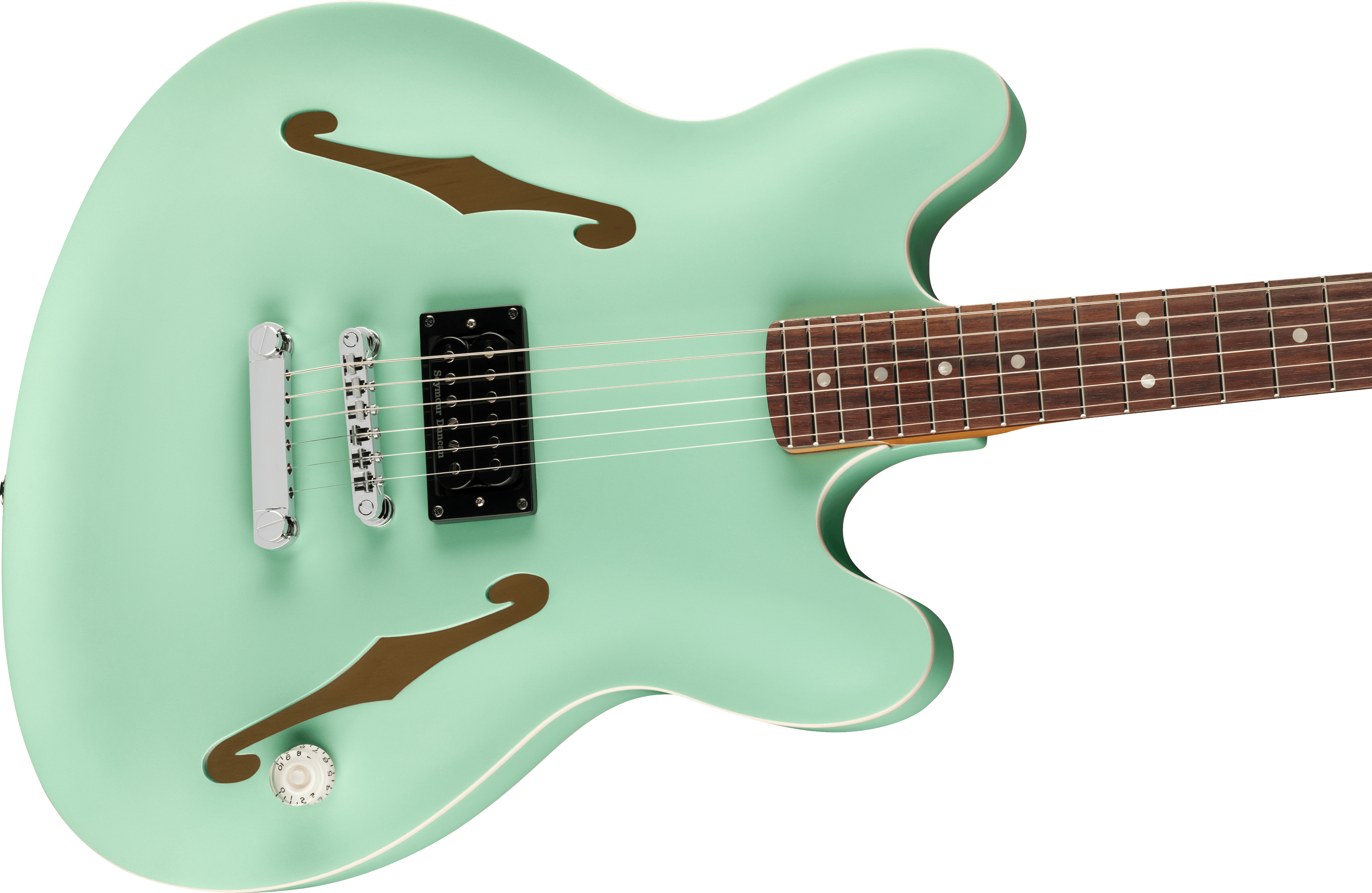 Tom DeLonge Starcaster®, Rosewood Fingerboard, Chrome Hardware, Satin Surf Green