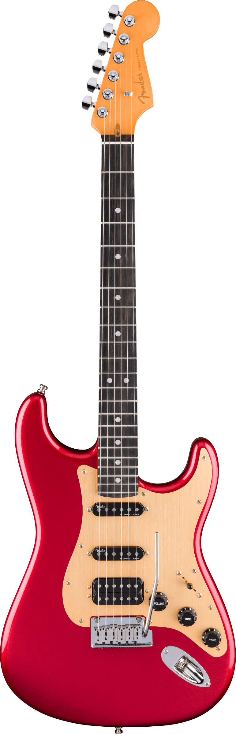 American Ultra II Stratocaster HSS Sinister Red