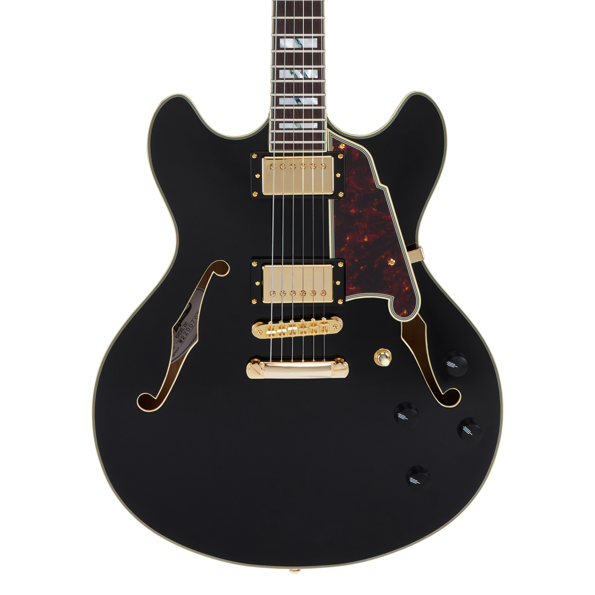 Excel DC (w/ stop-bar tailpiece) Solid Black