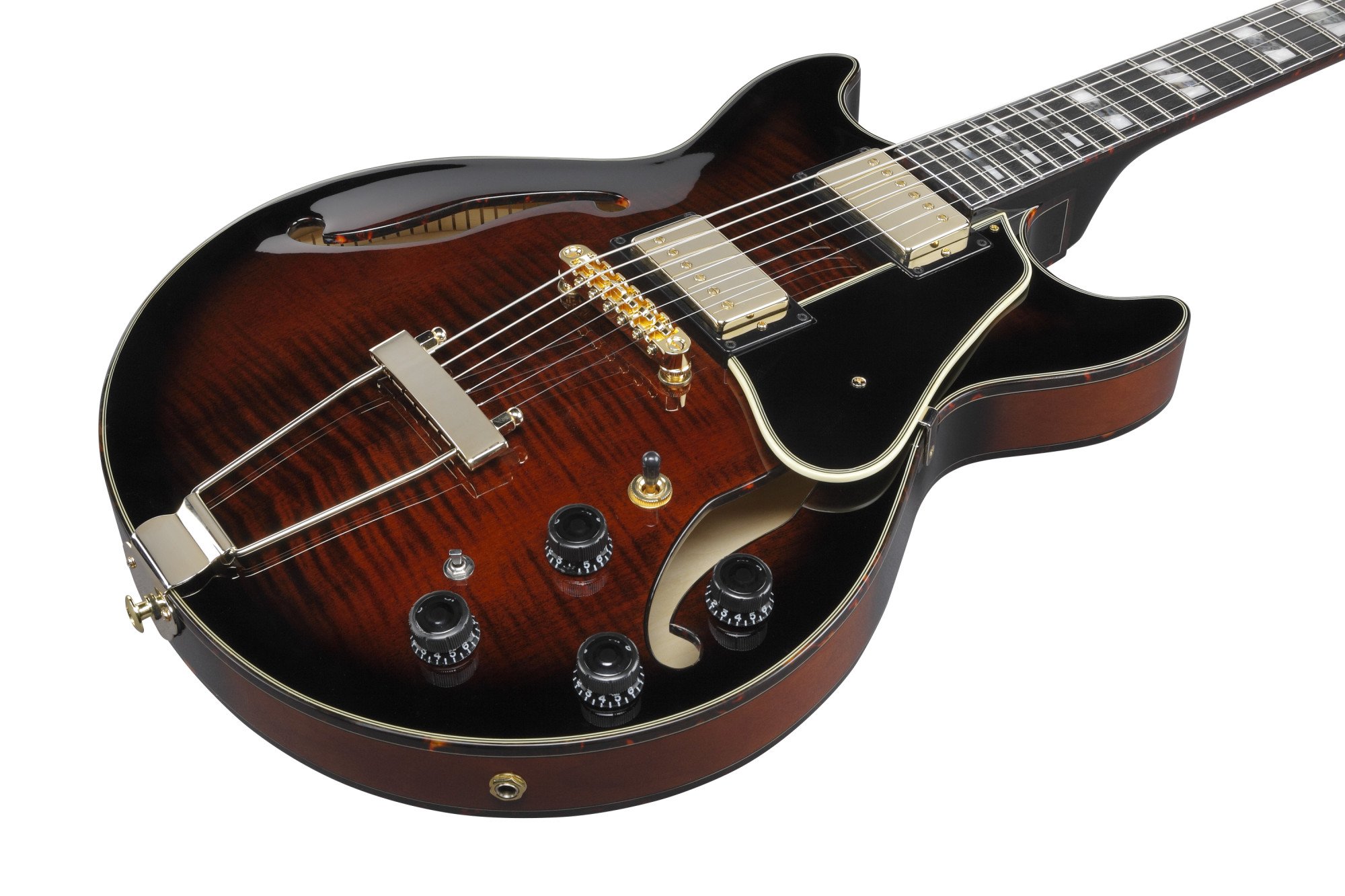 AMH100FM-DVS Artstar Semi-Hollowbody E-Gitarre Dark Violin Sunburst  