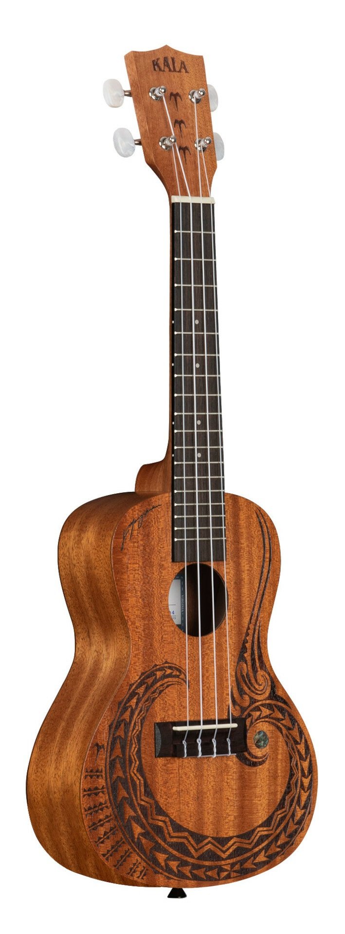 Kala KA-COURAGE-C- Courage Mahogany Concert Ukulele, with Bag