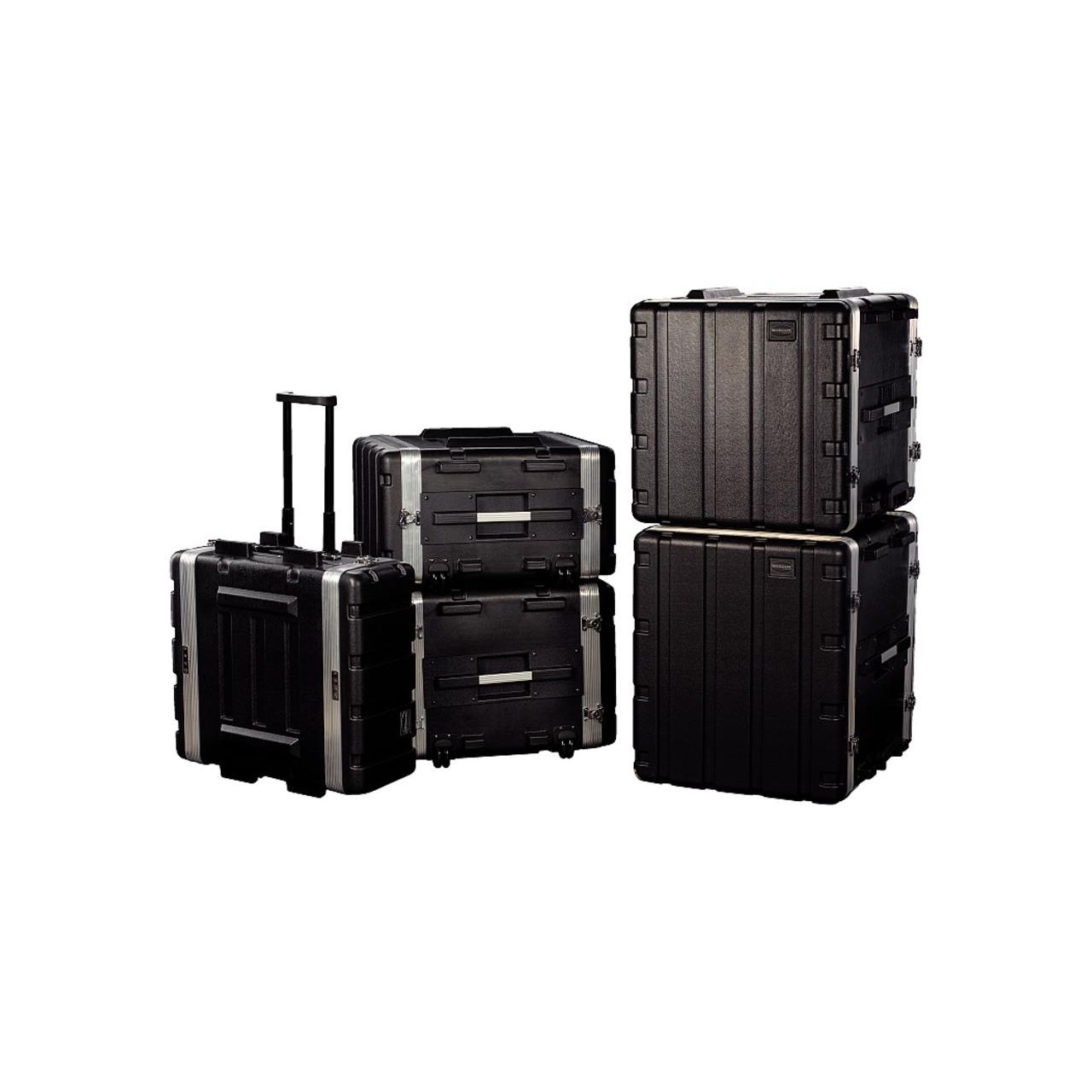 RockCase Standard ABS Case - 19 in Rack Caddy, 5HE/5U