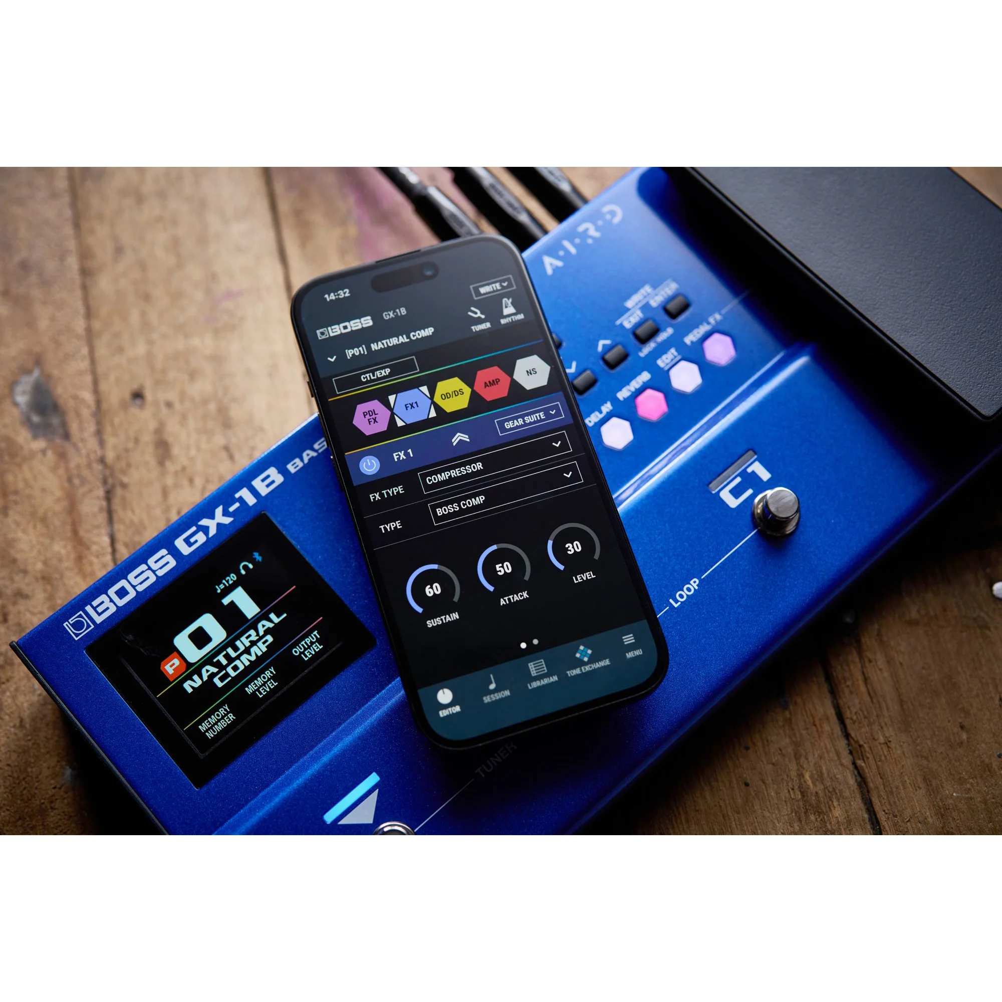 GX-1B Bass Effects Processor