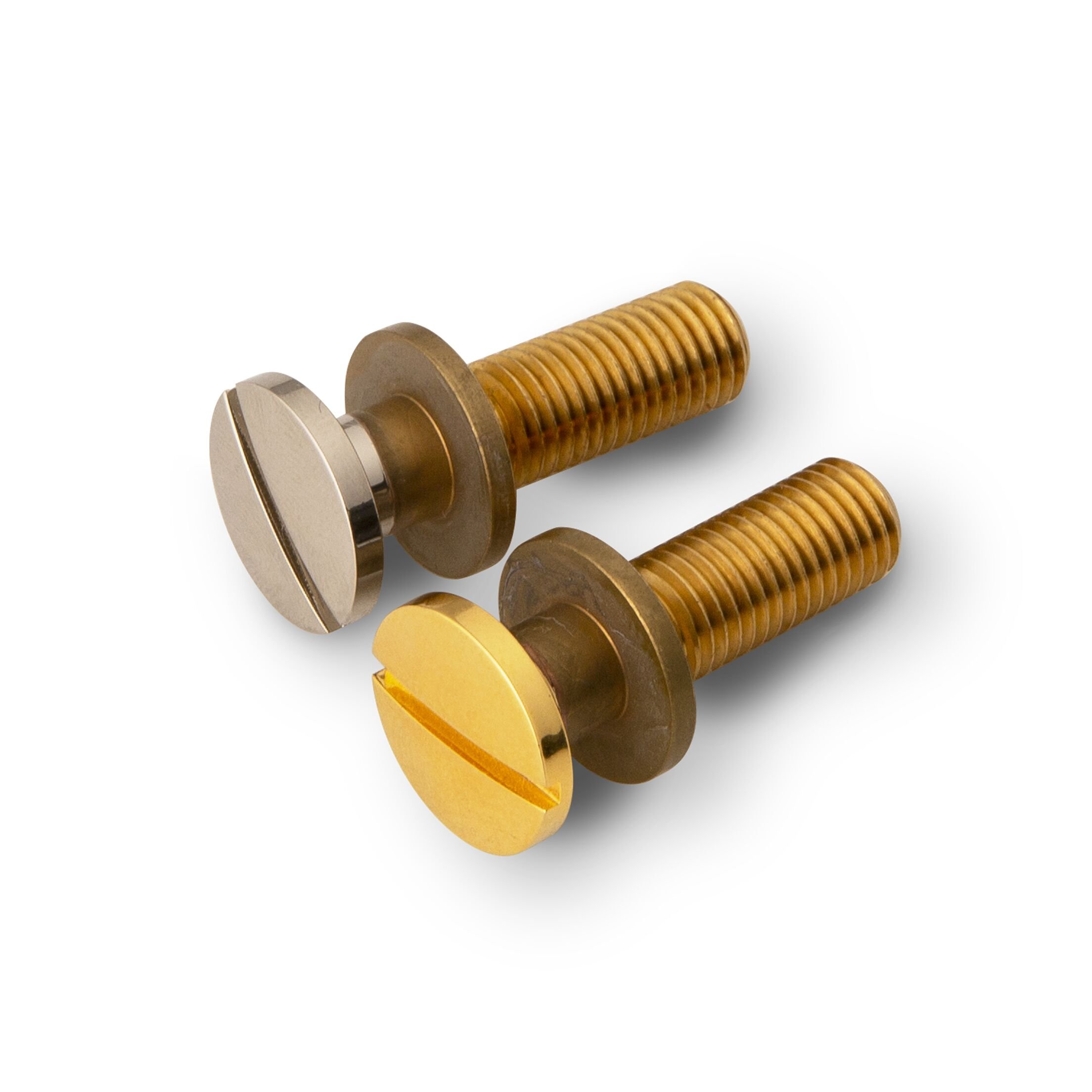 Stoptail Bridge Studs (set of 2), Gold