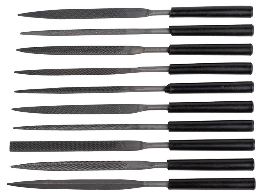 NFS-10 Nadelfeilensatz 160x4mm - 10 Stück