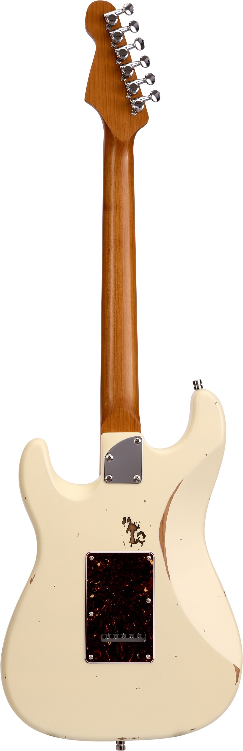 PS-6 OW R Olympic White Relic E-Gitarre