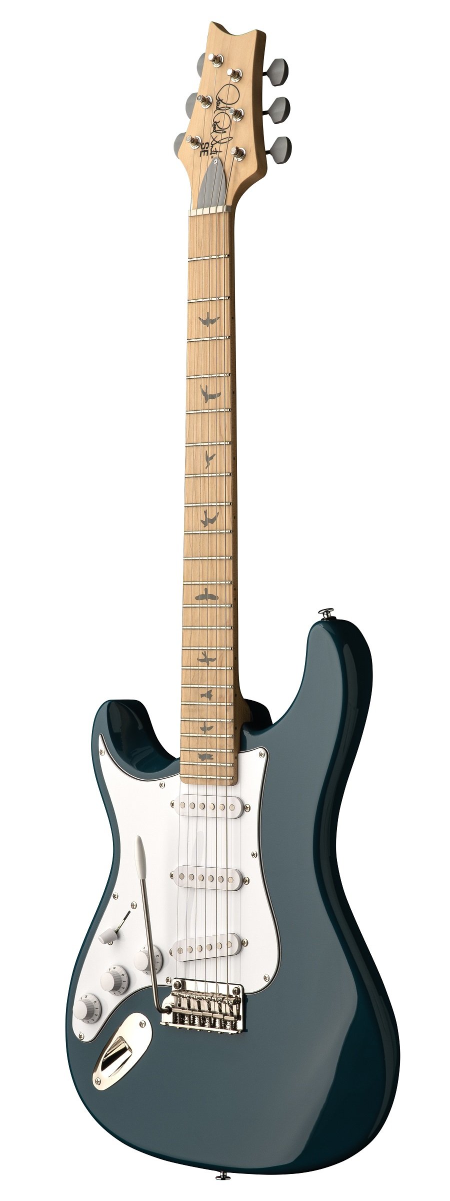 SE Silver Sky Lefthand Nylon Blue