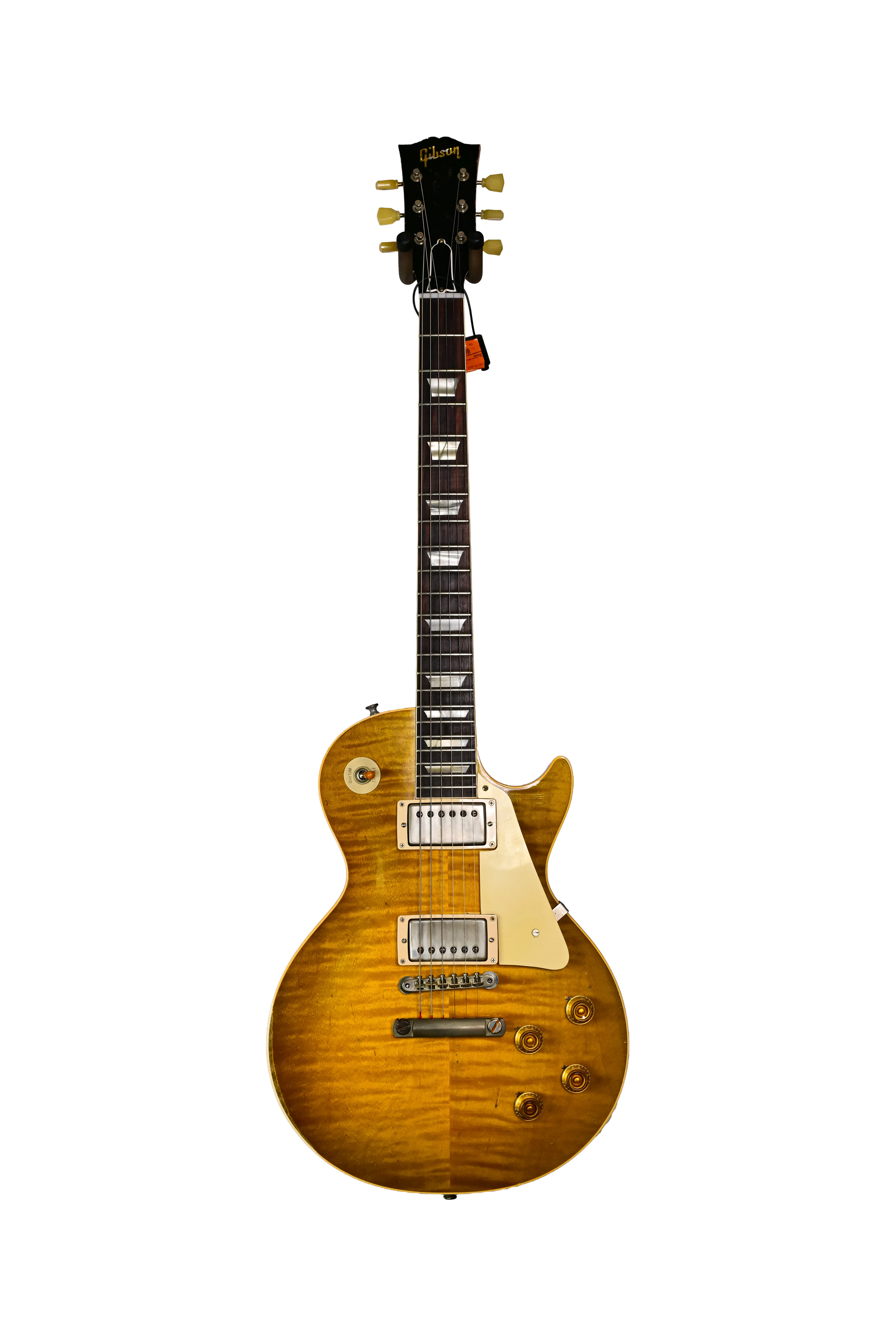 1959 Les Paul Standard Reissue Heavy Aged Green Lemon Fade Custom Shop