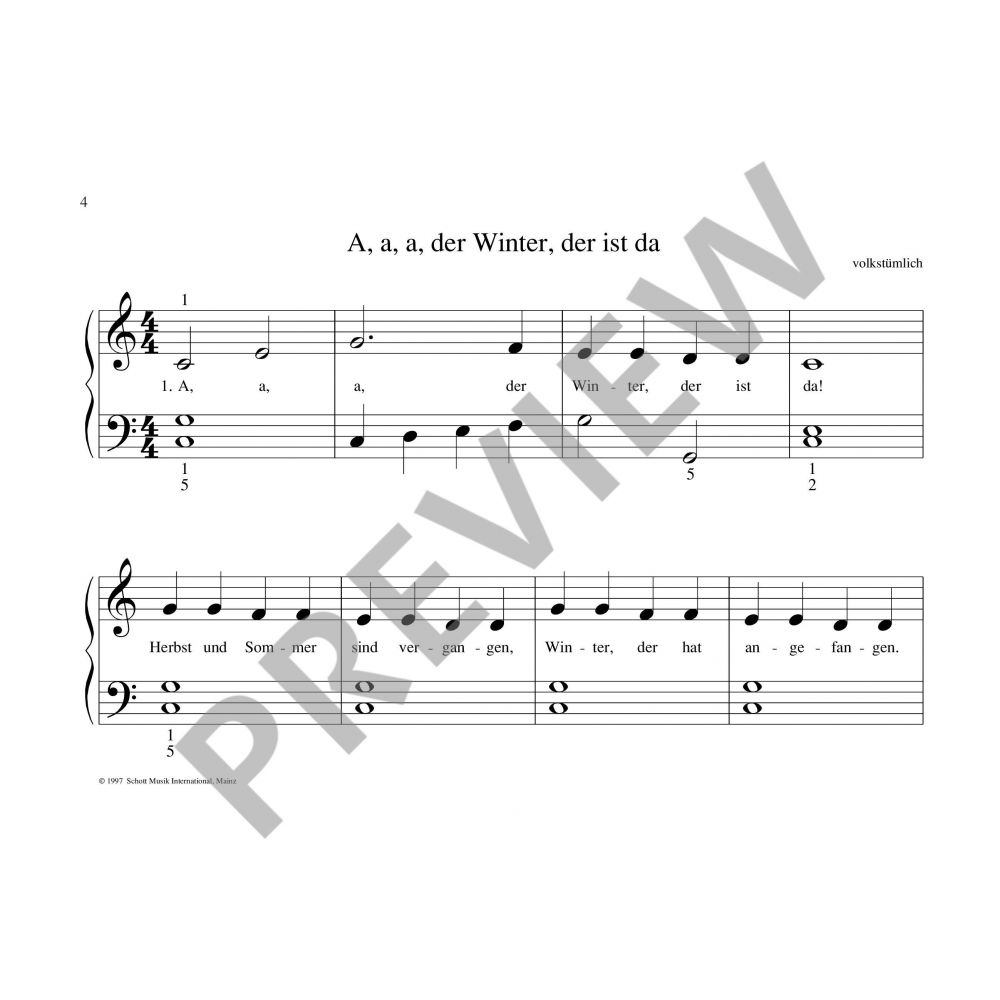 Ihr Kinderlein kommet - Klavier