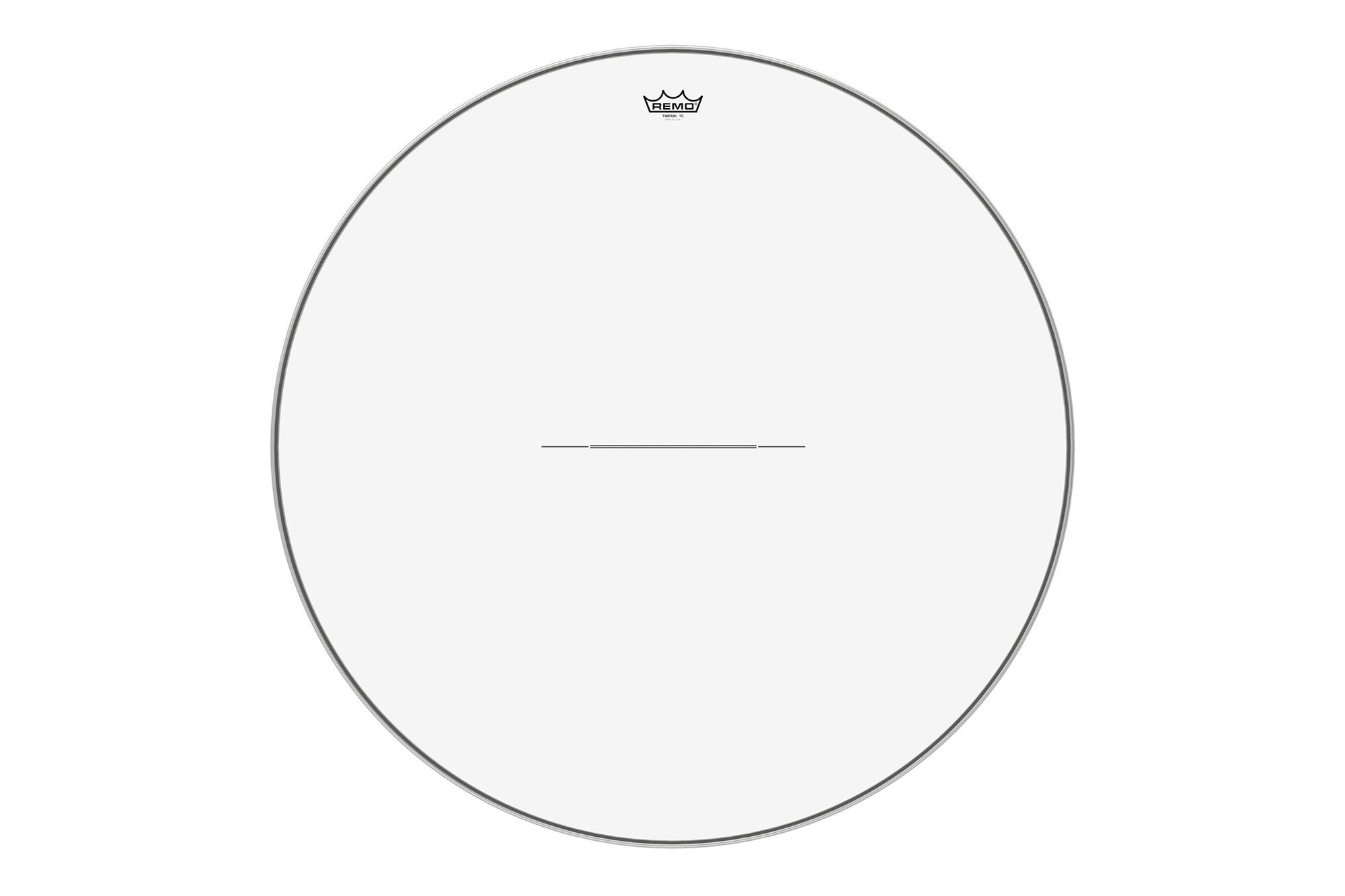 Paukenfelle Transparent 24 4/16" TC-2404-RS
