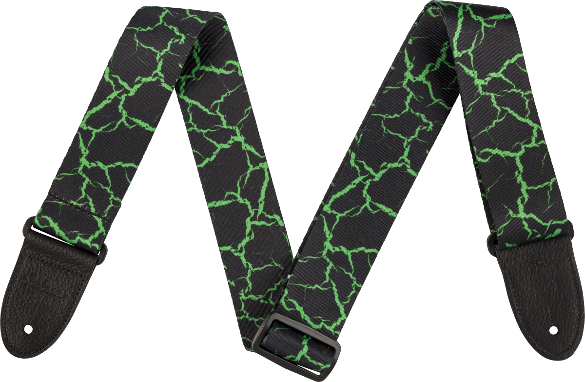 Poly Strap Green Crackle
