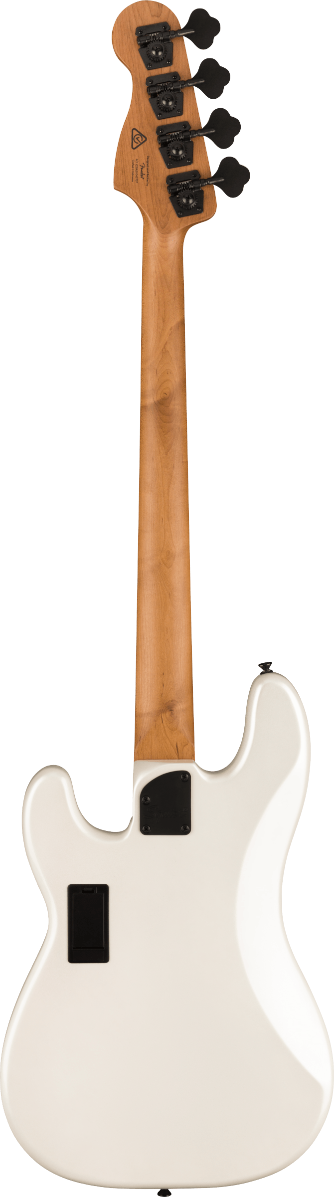 Contemporary Active Precision Bass® PH, Black Pickguard, Pearl White