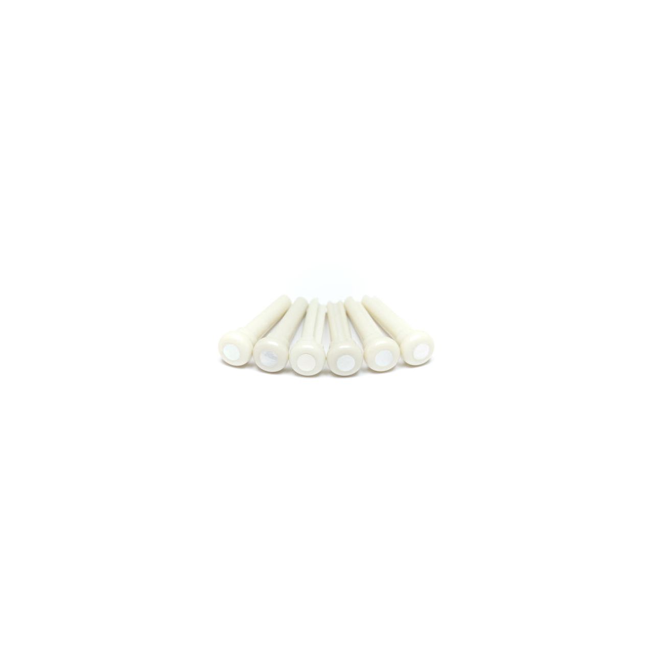 TUSQ Bridge Pins 4 mm White-Mother of Pearl, 60 pcs