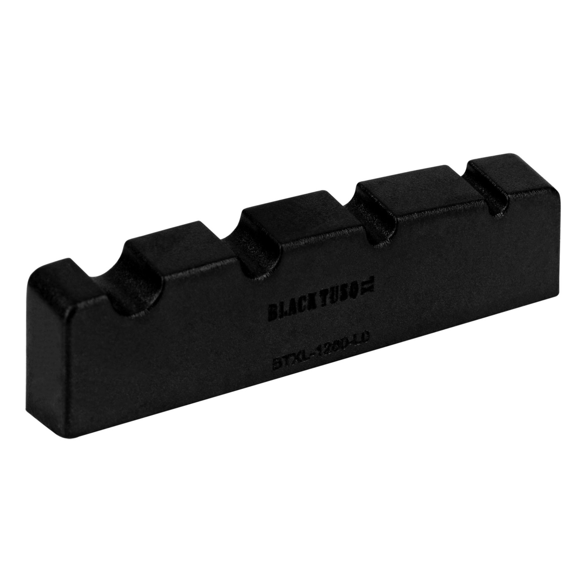 Black TUSQ XL PT-1260-L0 Slotted Kala/U-Bass Nut
