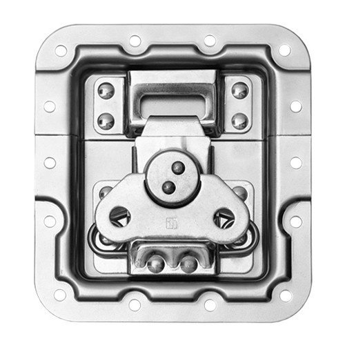 172532 Butterfly Verschluss kurz gekröpft 14 mm tief mit Nietschutz