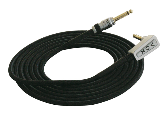 VOX Instrumentenkabel 4m schwarz vergoldete Stecker