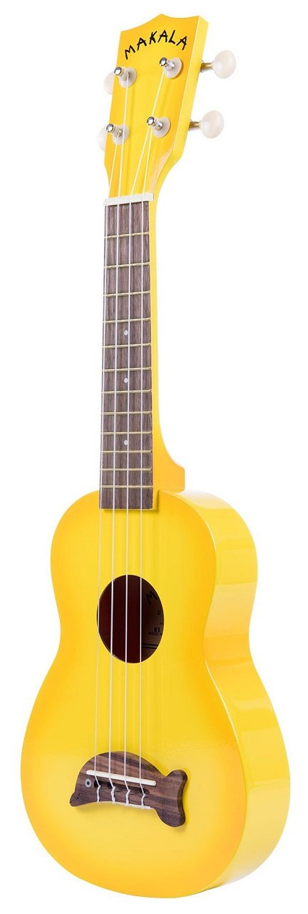 MK-SD-YLBURST Yellow Burst Soprano Dolphin Ukulele with Bag