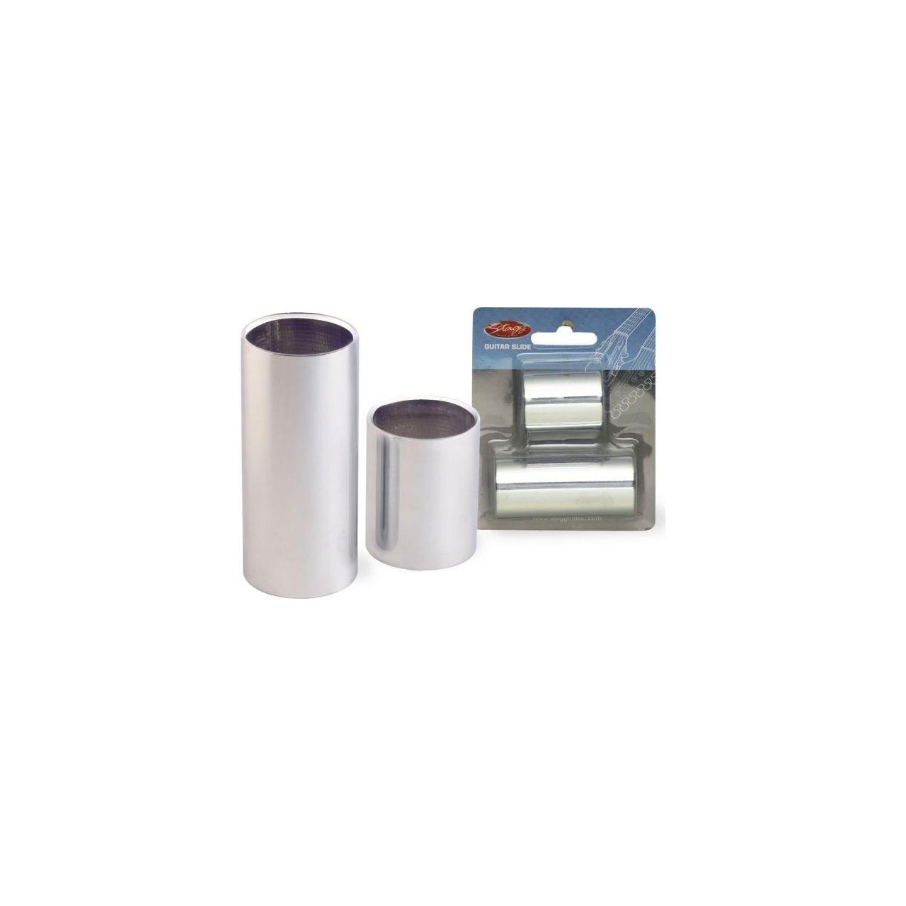 SGS-M Chromed Steel Slide Set-Medium