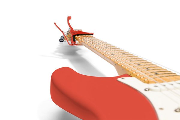 KGEFFRA FENDER X KYSER Quick-Change Kapos - Fiesta Red