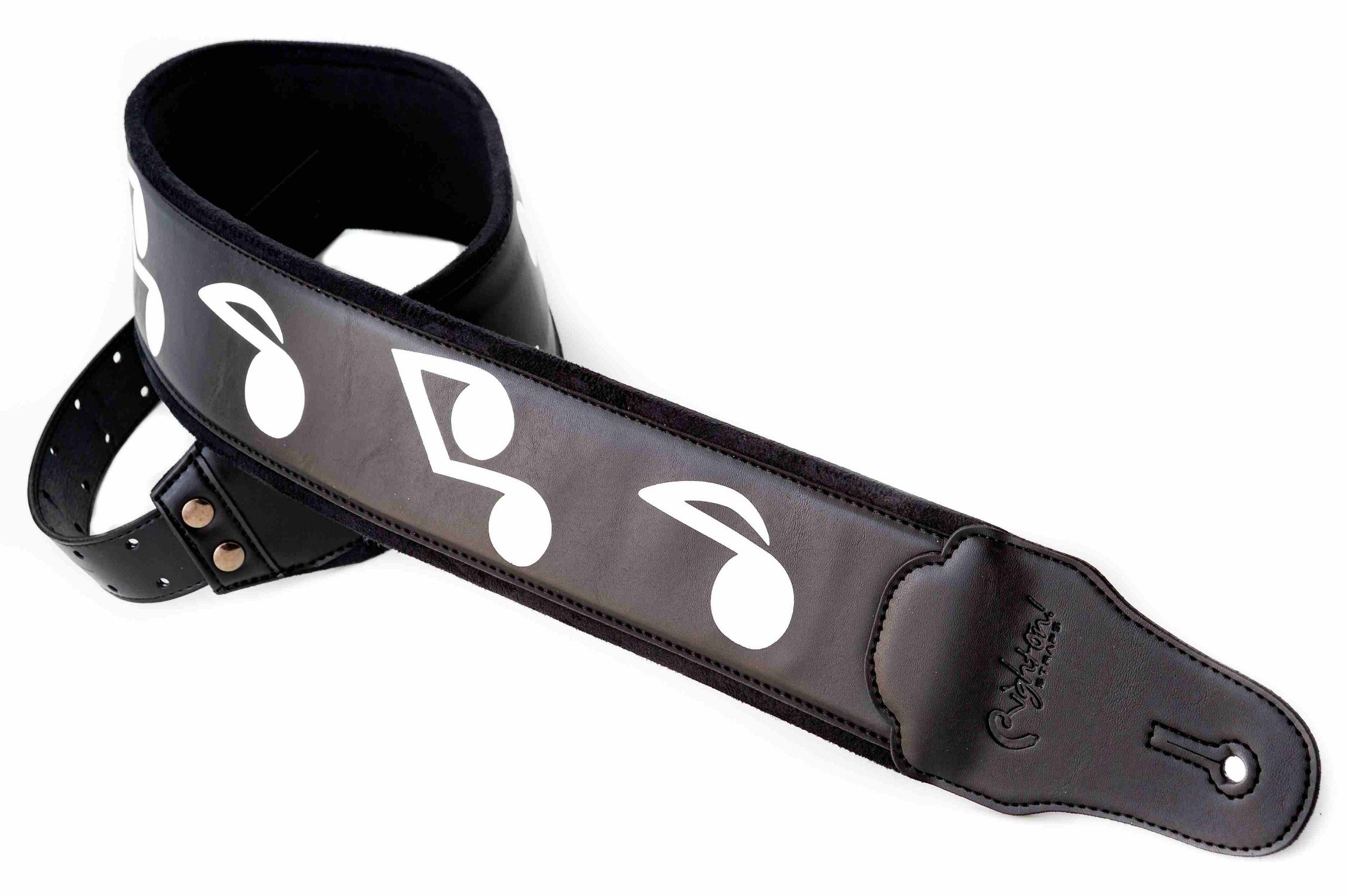 Legend S.R.V. Black Guitar Strap