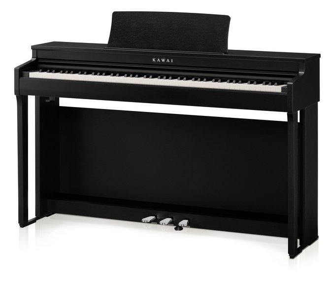 CN-201 Digitalpiano Schwarz Satiniert