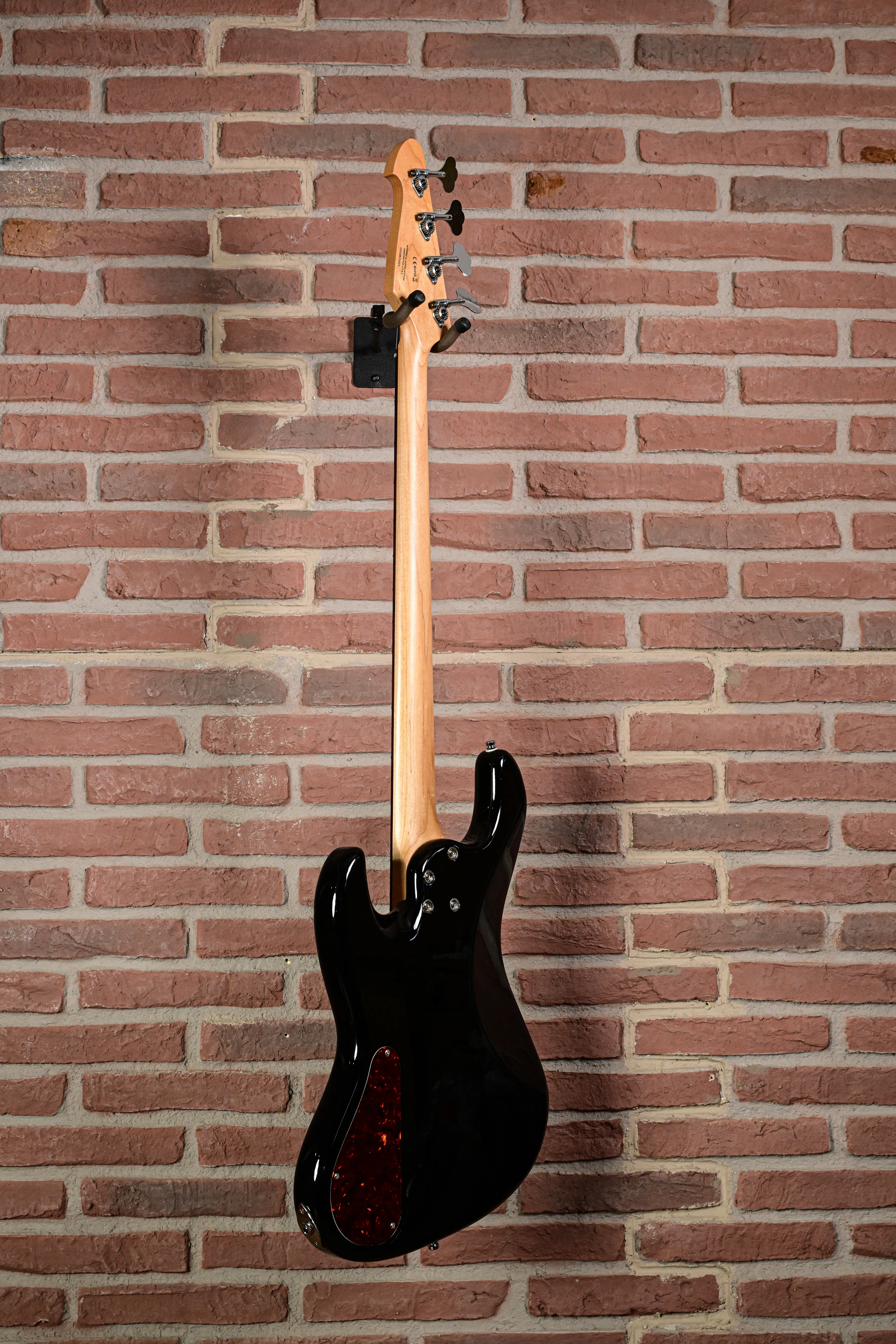 KJB-Custom Rosewood Act Bass  Black