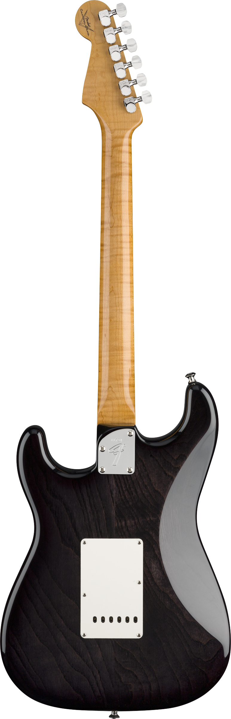 American Custom Stratocaster®, Rosewood Fingerboard, Ebony Transparent, NOS