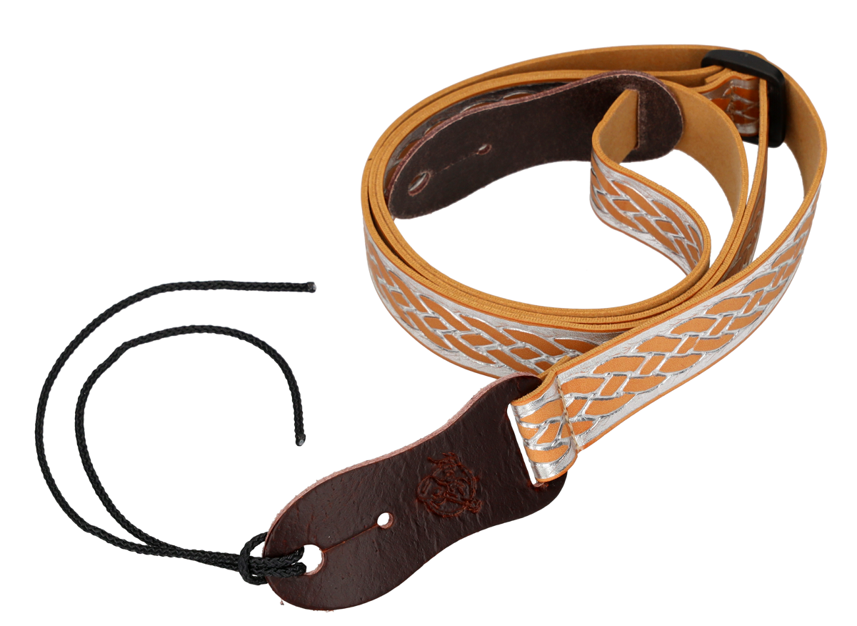 S46 Tan/Silver Nubuck Strap