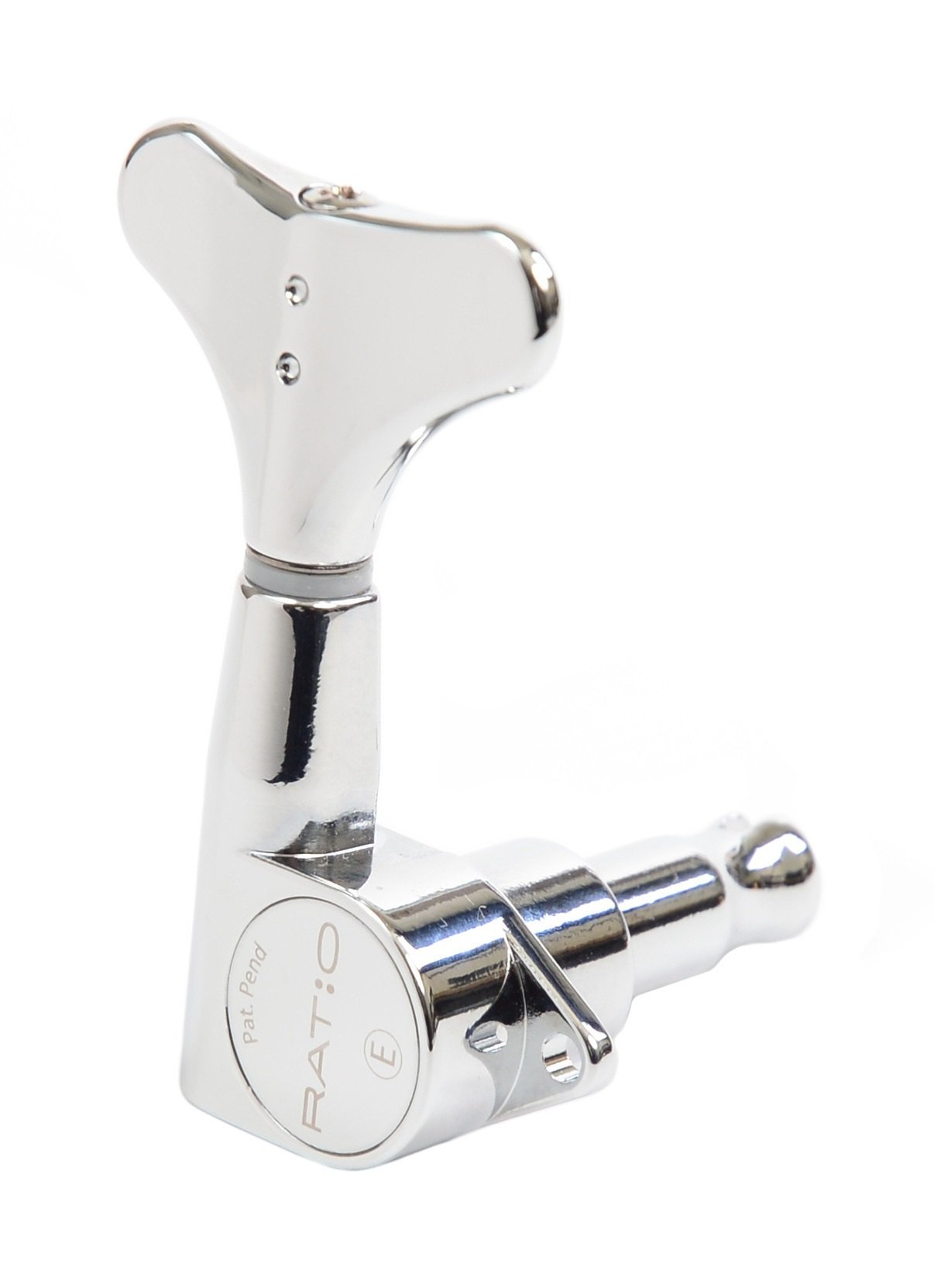 PRB-5230-C0 Ratio Bass Machine Heads with Y-Style Button - 5-String, 2 + 3 - Chrome